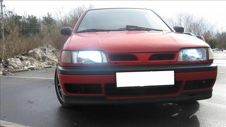 Nissan sunny N14 totalskadet - som den ser ud nu. 28-02-10 billede 19