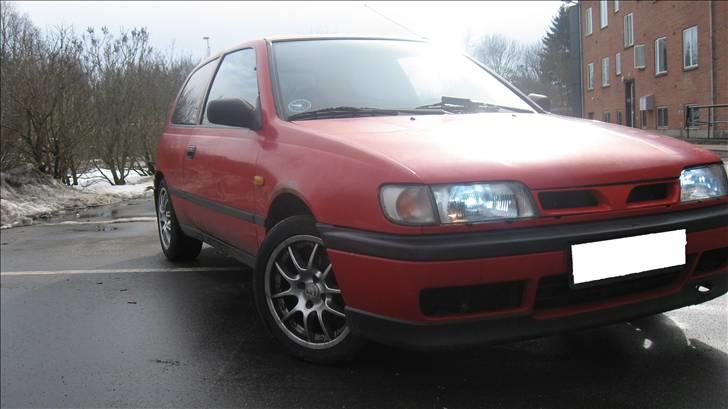 Nissan sunny N14 totalskadet - som den ser ud nu. 28-02-10 billede 20