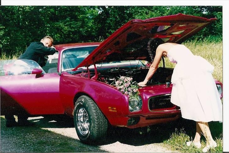 Pontiac FIREBIRD - vores bryllup billede 7