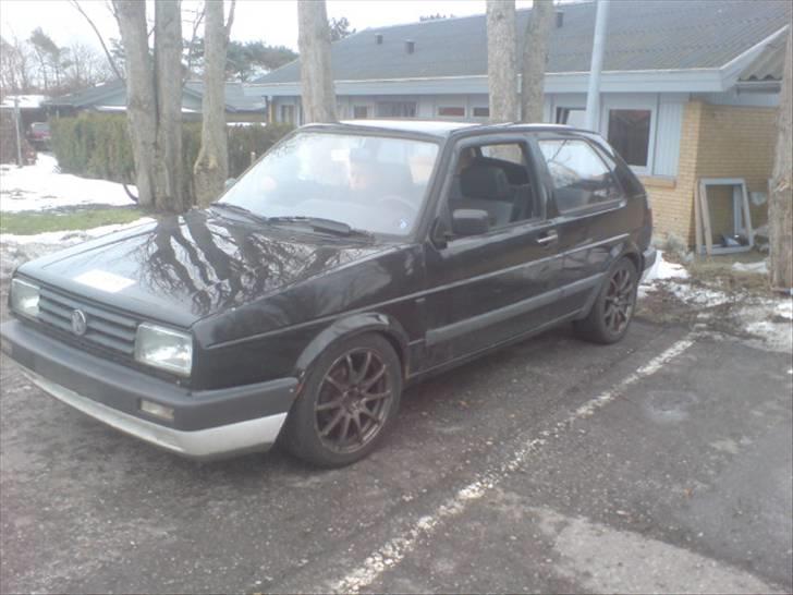 VW golf 2 Solgt  - med de nye fælge på billede 9
