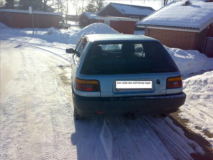 Toyota Corolla 1,3xli byttet væk billede 4