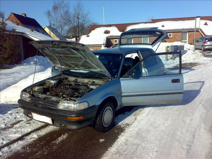 Toyota Corolla 1,3xli byttet væk billede 5