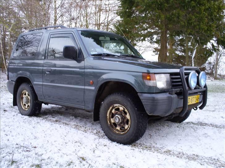 Mitsubishi pajero 2,5 td SOLGT billede 2