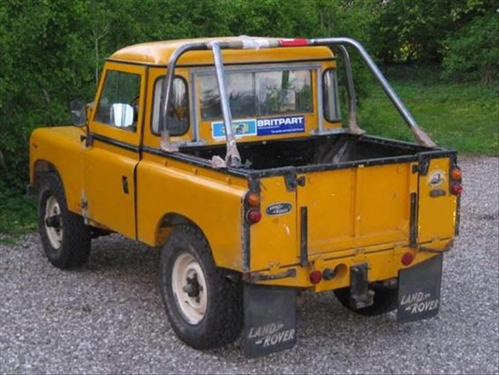 Land Rover SIIA 88" - Pick-up. Bearmach bøjle prøves billede 1