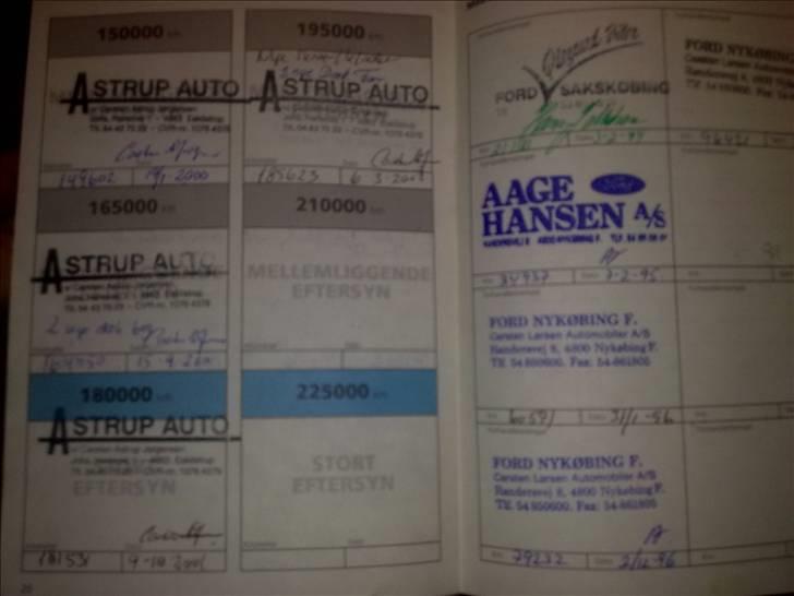 Ford sierra 2,0 DOHC GT byttet billede 11