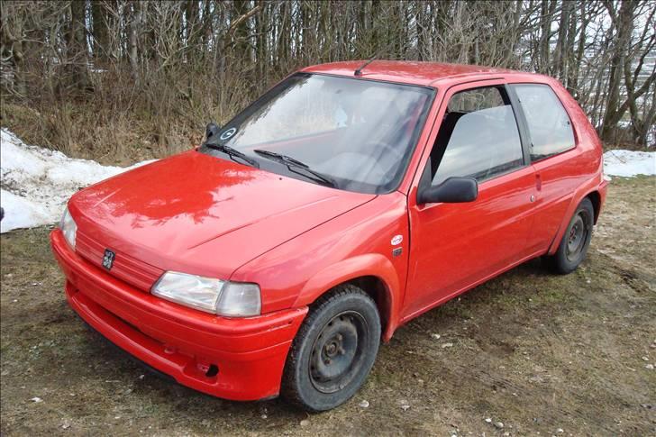 Peugeot 106 1,3 rally solgt billede 1
