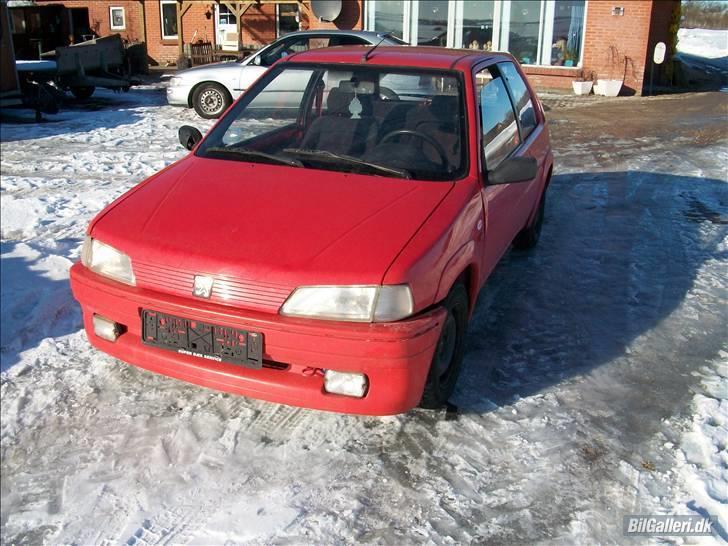 Peugeot 106 1,3 rally solgt - gamle billeder med de gamle kofangere billede 9