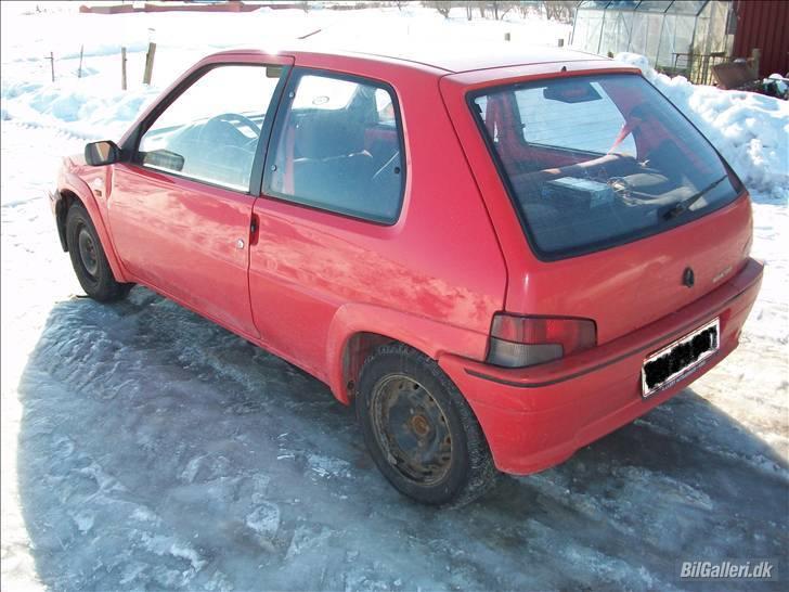Peugeot 106 1,3 rally solgt - gamle billeder med de gamle kofangere billede 10