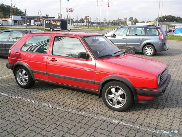 VW golf 2 SOLGT - Sådan så den ud da den tidligere ejer købte den billede 2