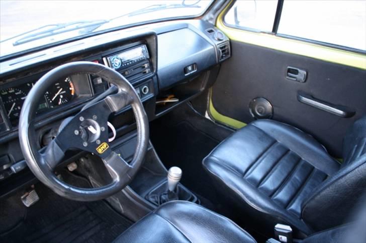 VW Caddy mk. 1 - Det obligatoriske kabinebillede. billede 5