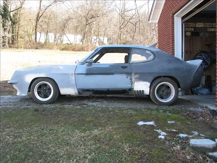 Ford Capri - Nu er tag spoiler og bag spoiler klar  billede 16