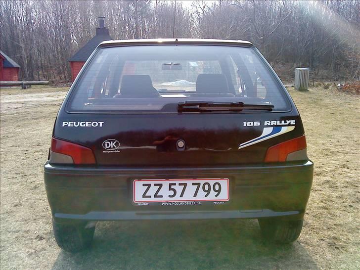 Peugeot 106 rally solgt - bagfra billede 4