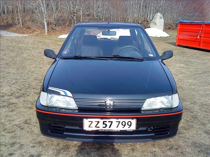 Peugeot 106 rally solgt - forfra billede 10