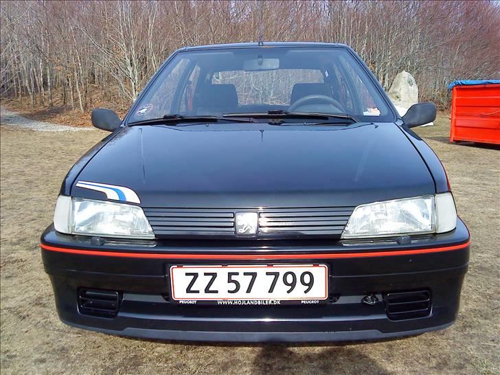 Peugeot 106 rally solgt - forfra  billede 12