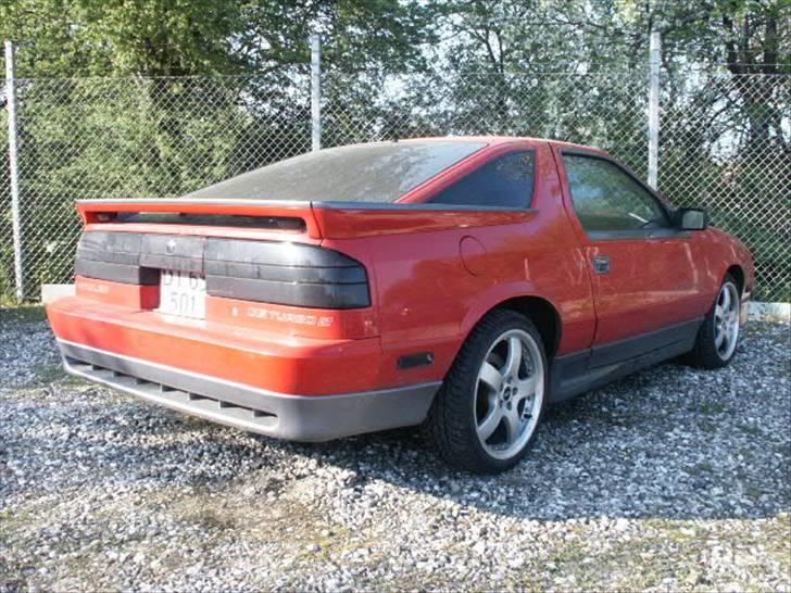 Dodge Daytona Shelby 2,2- SOLGT - Bemærk min tilskæring og modificering af nummerpladen ;-) billede 4