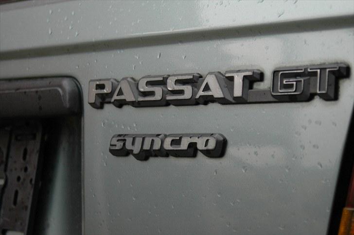 VW  Passat GT Syncro - ...og org syncro selvfølgelig billede 13