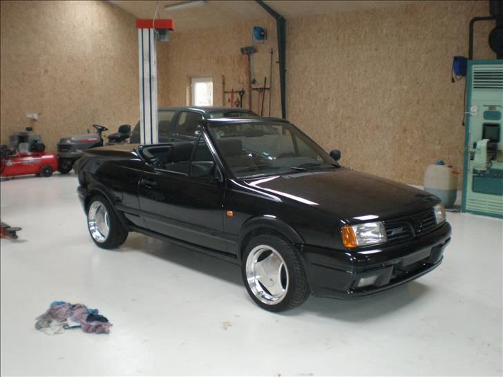 VW Polo Treser Cab/Targa SOLGT  - Som den så ud da jeg hentede den billede 14