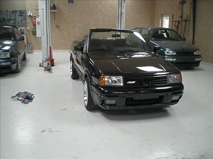 VW Polo Treser Cab/Targa SOLGT  - Som den så ud da jeg hentede den billede 15