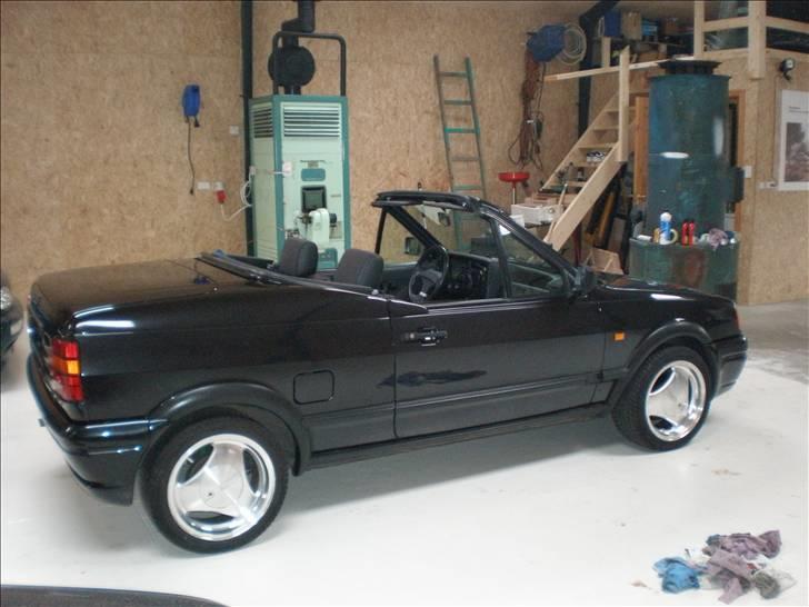 VW Polo Treser Cab/Targa SOLGT  - Som den så ud da jeg hentede den billede 20