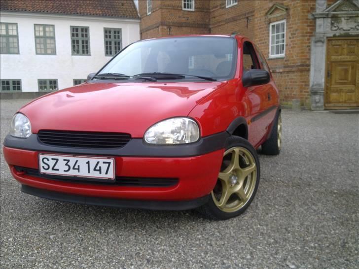 Opel Corsa B - Emblem fri Grill billede 7
