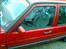 VW Golf II D - Solgt! - Der  er montertet de nye døre uden sprosse og med indfarvede spejle.