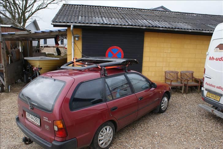 GMC 1500 Z71 - SOLGT - Her ovenpå vores toyota ligger den nye dør uden rust til føresiden.... Dejligt!! billede 11