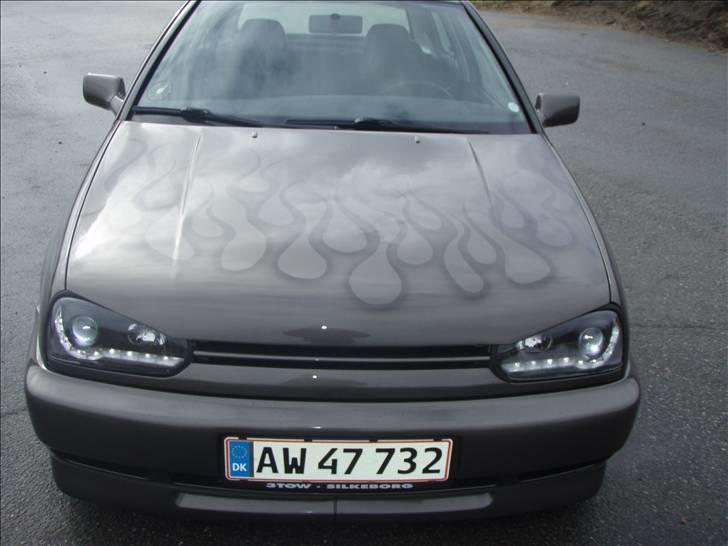 VW golf 3 med  FLAMMER SOLGT billede 1