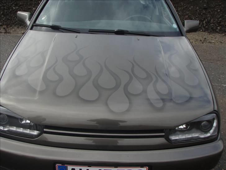 VW golf 3 med  FLAMMER SOLGT billede 6