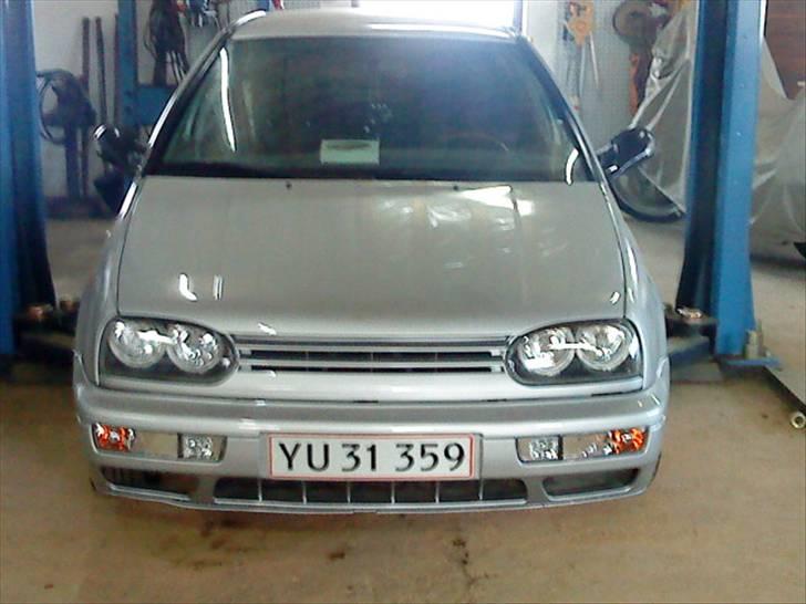 VW Golf 1,9 TDI "soglt" - Skulle lige laves lidt mere på den, så derfor er den på lift. :D billede 3