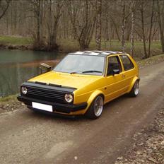 VW Golf 2 Retro Stiil.