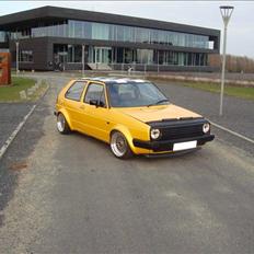 VW Golf 2 Retro Stiil.