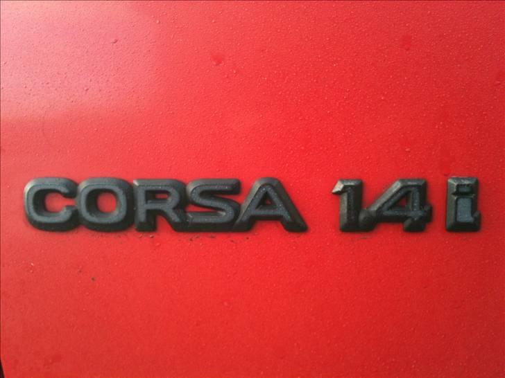 Opel Corsa B solgt - corsa 1,4i billede 8