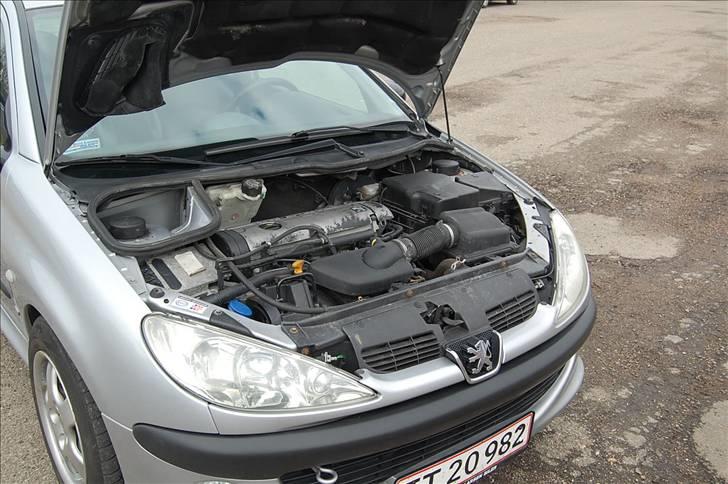 Peugeot 206 GTI - Hele motorrummet kunne bestemt godt trænge til en vask. Det vil også ske nu hvor vejret bliver bedre. billede 9