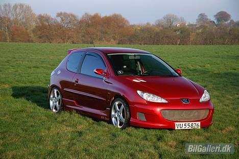 Peugeot 206 - Der er monteret et lille scoop over de 2 huller i hjelmen billede 11