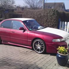 Mazda 626 *Hugget op*