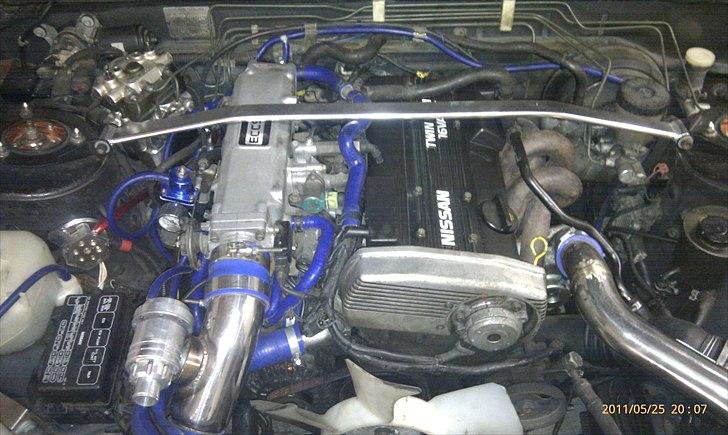 Nissan 200Sx s13 Solgt - Så blev ventildæksel matsort  billede 10