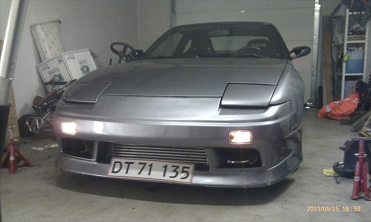 Nissan 200Sx s13 Solgt - Positions lys flyttet ned i blinklys hus billede 5