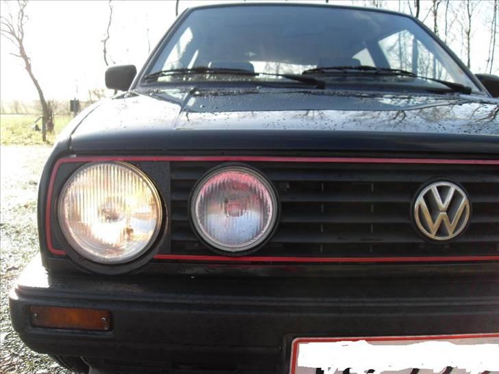 VW Golf II - Sådan så bilen ud, da jeg købte den.  billede 7