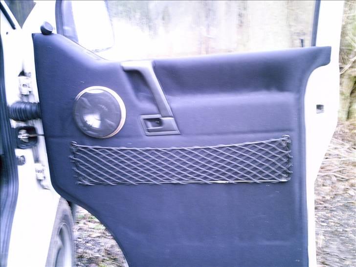 VW Transpoter 2,5 TDI - Ompolstret dør side i sort blødt stof, og komponent sæt billede 16