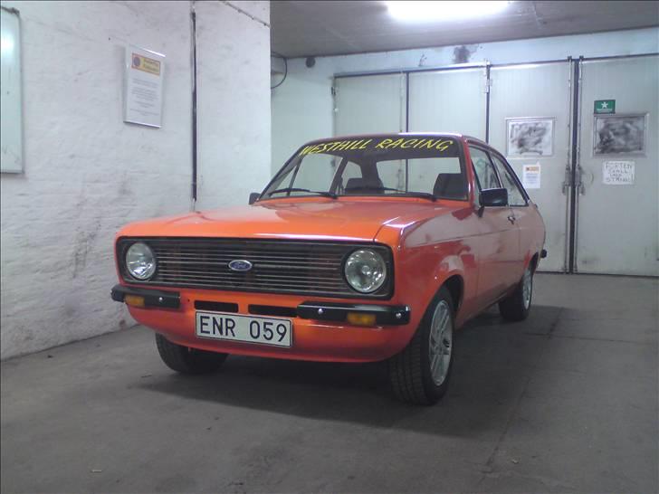 Ford escort mk2 solgt - nu med runde lygter og andet gitter billede 15