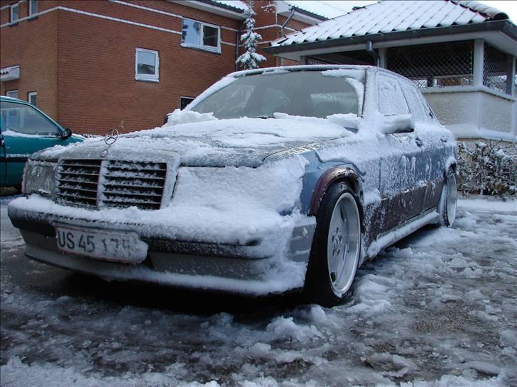 Mercedes Benz 190e SOLGT billede 20