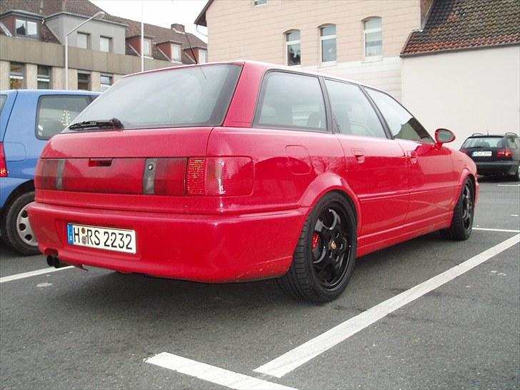 Audi RS2 Porsche nr 1131  - Da bilen blev hentet i Hannover. Læg mærke til den tyske nr pladen. Cool ikk billede 15