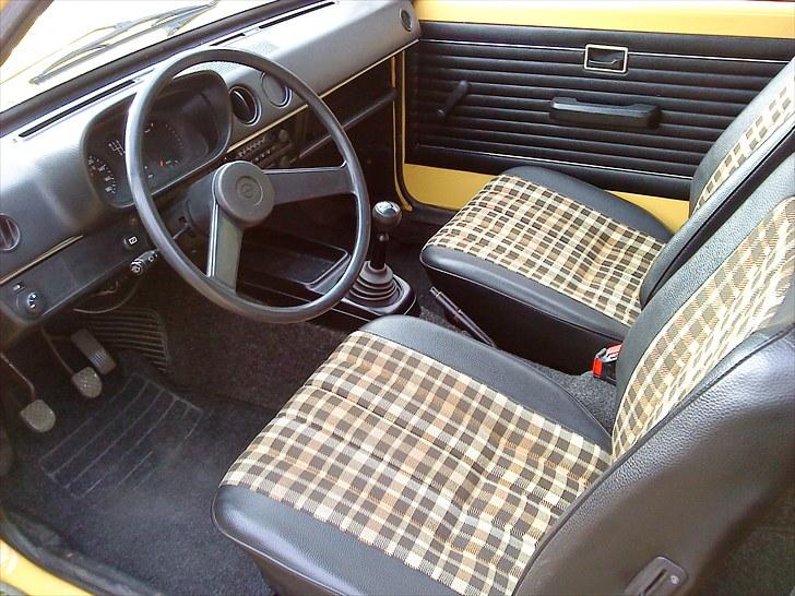 Opel kadett c city solgt  - flot kabine uden huller og slid  billede 13