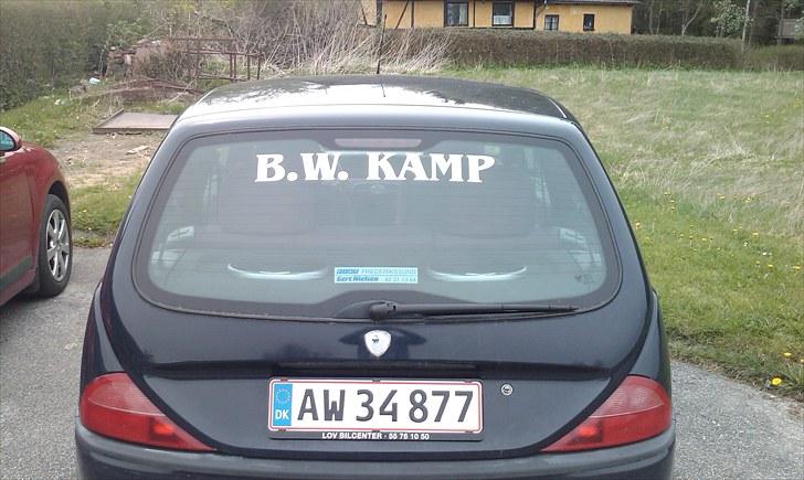 Lancia Y 1.25 LS SOLGT - så kom der lidt skrift i bagruden. billede 17