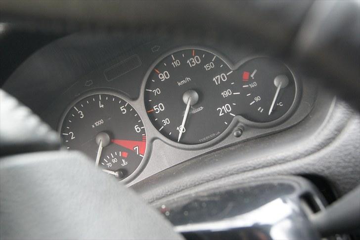 Peugeot 206 GTI TS4 Solgt - Jäeger speedometer billede 6