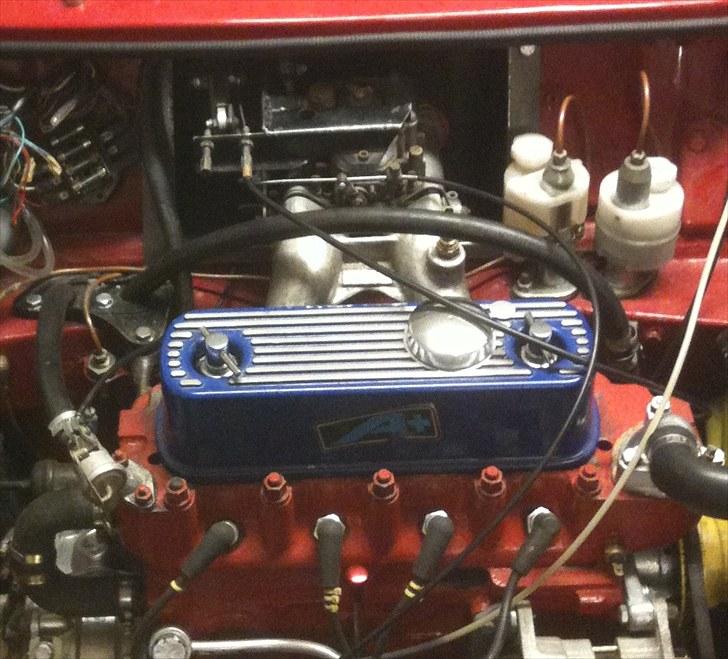 Mini Mini - billedet af motorrummet med den nye motor billede 17