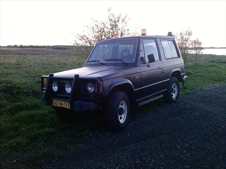 Mitsubishi Pajero 2.3 TD 4x4 Byttet - Som den ser ud med standart hjul, og uden skærmforøgere.. billede 6