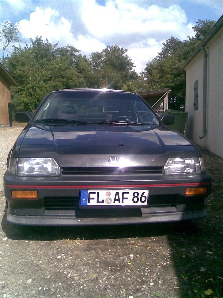 Honda CRX  - Nuværende FL for Flensborg, AF , da det er modellen og 86 for årgangen :) billede 2