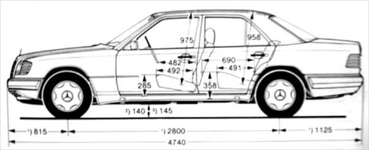 Mercedes Benz w124 300d billede 16
