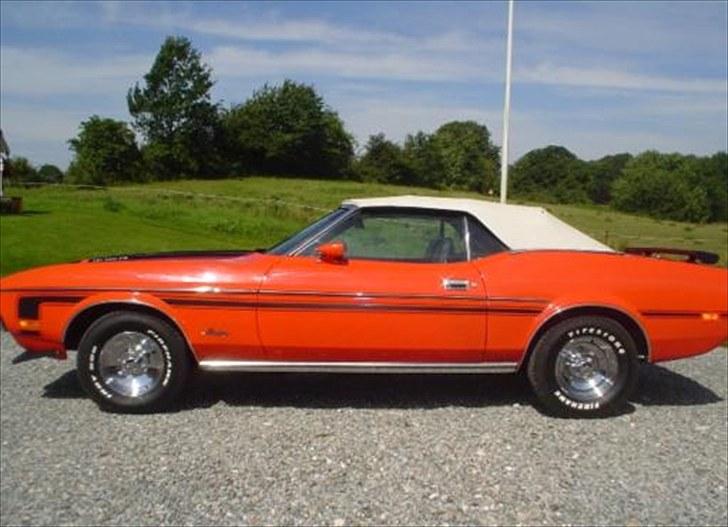 Amerikaner Ford Mustang 351c Convert - De gamle fælge...og her med klud på billede 9